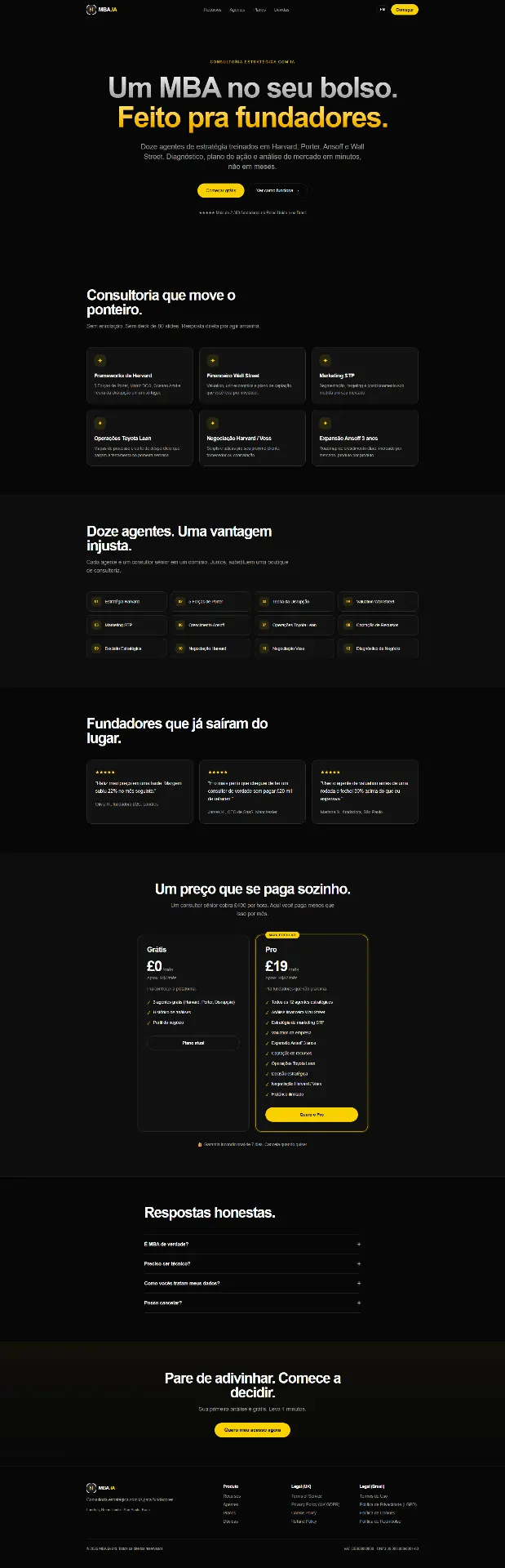 MBA.AI - Consultoria com IA